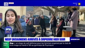 Hautes-Alpes: neuf réfugiés ukrainiens sont arrivés à Orpierre  