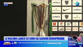 Rugby: le Racing 92 lance sa saison européenne ce soir