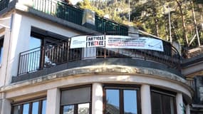 Les Terrasses Solidaires, lieu d'hébergement d'urgence pour les migrants, à Briançon (Hautes-Alpes)