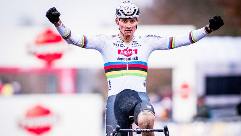 Cyclo-cross: le nouveau show de Van der Poel, vainqueur en solitaire à Besançon