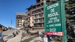 La station de Risoul, dans les Hautes-Alpes.