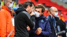 Julien Stéphan et André Villas-Boas