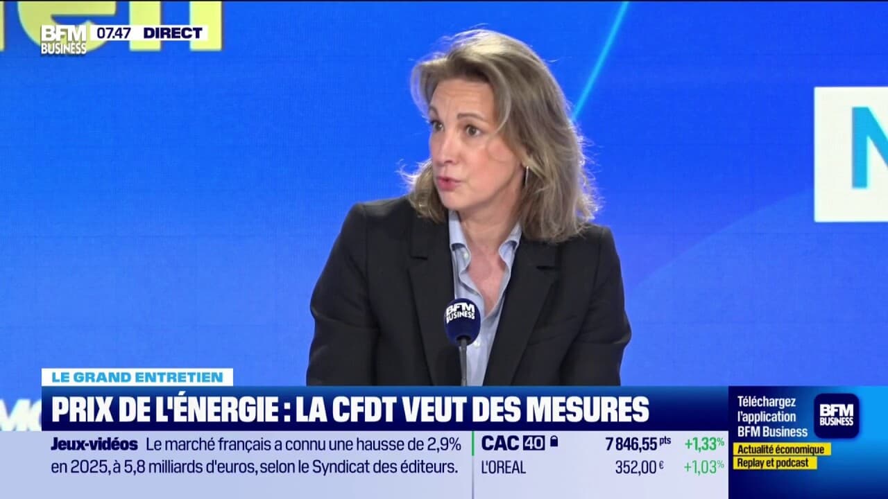 Prix de l'énergie : la CFDT veut des mesures