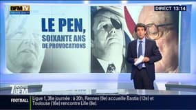 Jean-Marie Le Pen, soixante ans de provocations