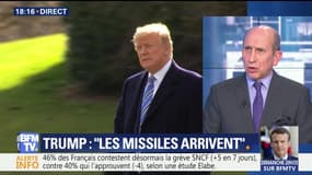 Syrie: "Les missiles arrivent", prévient Donald Trump (1/2)