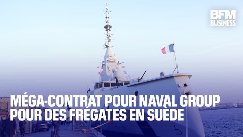 Méga-contrat pour Naval Group pour des frégates en Suède