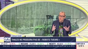 Anthony Morel: Thales ne produira pas de "robots tueurs" - 29/01