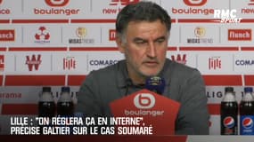 Lille : "On réglera ça en interne", précise Galtier sur le cas Soumaré