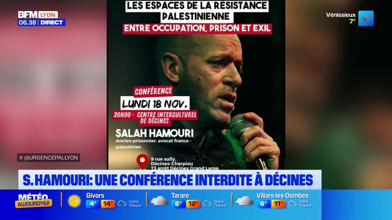 Décines-Charpieu: une conférence de l'avocat franco-palestinien Salah Hamouri interdite