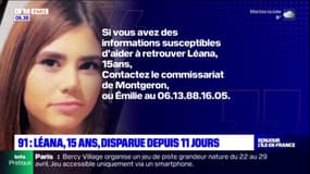 Essonne: Léana, 15 ans, est portée disparue depuis 11 jours