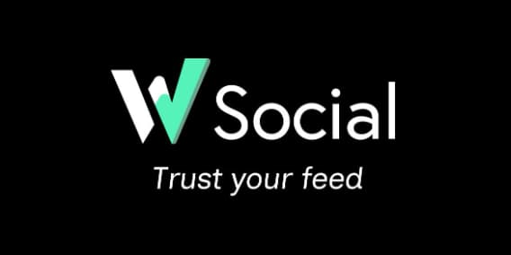 Le logo du réseau social W