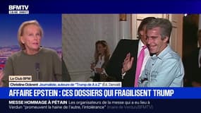 Affaire Epstein: "Ce qui est extraordinaire, c'est la maladresse de l'administration Trump à gérer cette histoire", détaille Christine Ockrent, auteure de "Trump de A à Z"