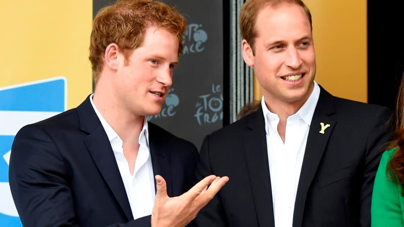 Le prince Williams et le prince Harry