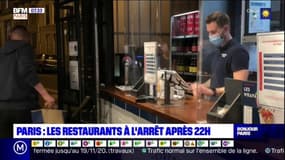 Paris: les restaurants à l'arrêt après 22h