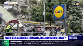 Alpes-Maritimes: faire ses courses en Italie, une solution rentable?