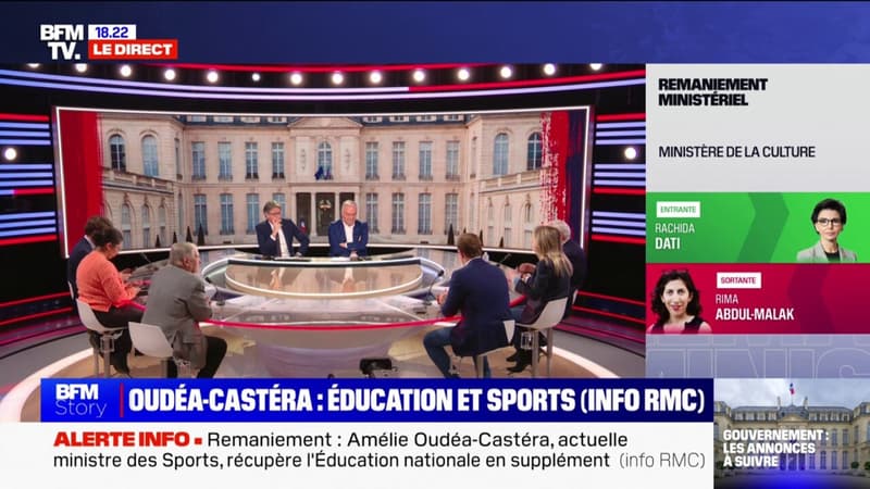 Amélie Oudéa-Castéra est nommée à la tête d'un ministère élargi de l'Éducation nationale et des Sports