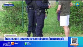 Meurtre d'une surveillance de collège à Nogent: le dispositif de sécurité renforcé devant l'établissement scolaire