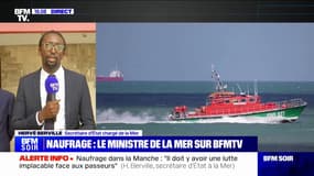Migrants morts dans la Manche: "La France sauve des vies", affirme Hervé Berville, secrétaire d'État chargé de la Mer