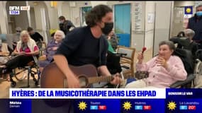 Hyères: des ateliers de musicothérapie dans les Ehpad