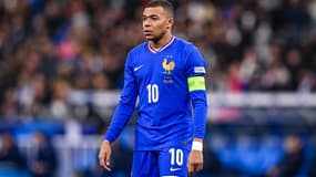 Kylian Mbappé lors du quart de finale retour de Ligue des nations entre la France et la Croatie, le 23 mars 2025. 