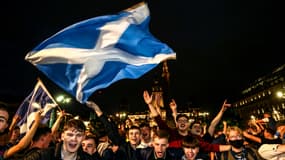 Un drapeau écossais