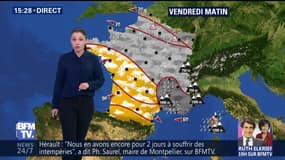 La météo pour ce vendredi 2 mars 2018