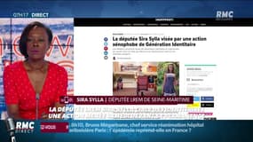 La députée LREM Sira Sylla ciblée par une action du groupe Génération Identitaire
