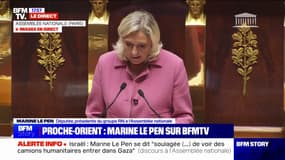 Marine Le Pen: "Après 6 ans de mandat d'Emmanuel Macron, nous ne pouvons que regretter le délitement de notre diplomatie"