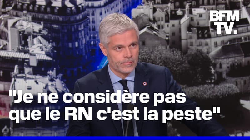 Candidature à la présidence LR: l'interview de Laurent Wauquiez en intégralité