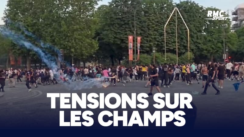 PSG double champion d'Europe : Tensions sur les Champs-&Eacute;lys&eacute;es apr&egrave;s le succ&egrave;s contre Arsenal