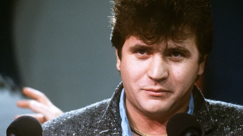Daniel Balavoine en 1984, dans le Studio 1 d'Europe 1.