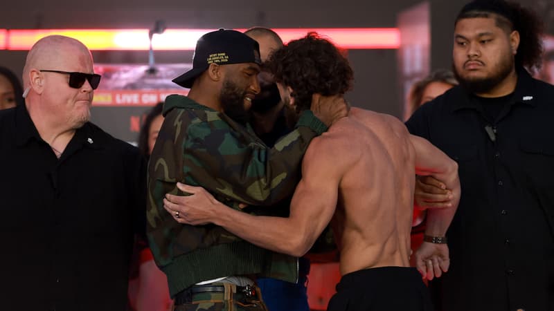 MMA: les images du face à face très chaud entre Salahdine Parnasse et Cross avant la soirée sur Netflix