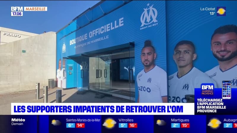 Ligue 1: les supporters impatients de retrouver l'OM