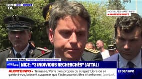 Incendie à Nice: "Tous les moyens sont mis en œuvre pour retrouver les auteurs", explique Gabriel Attal