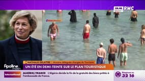 Tourisme en France: "Quand on prend les chiffres globaux, on voit une augmentation du tourisme grâce à l'effet JO, le tour de France ou encore la réouverture de Notre-Dame", dit Nathalie Delattre, ministre déléguée chargée du tourisme