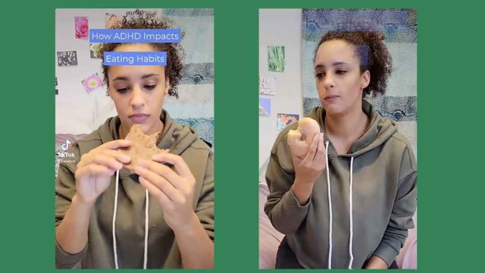 Capture de la publicité de Cerebral sur TikTok via NBCNews Capture de la publicité de Cerebral sur TikTok via NBCNews