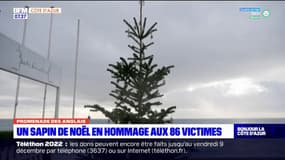 Nice: un sapin de Noël en hommage aux victimes du 14-Juillet 2016