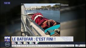 Le Batofar c'est fini ! La célèbre péniche rouge a été démontée