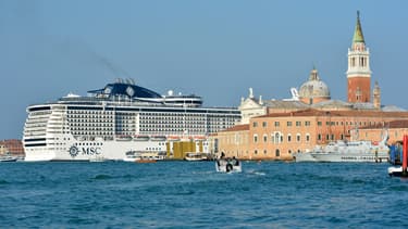 Un paquebot à Venise, en 2014. (photo d'illustration)