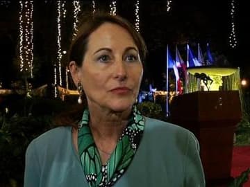 Ségolène Royal: "Derrière la question climatique, il y a la question de la paix"
