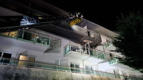 Incendie dans un hôtel d'Antibes le 15 octobre 2021