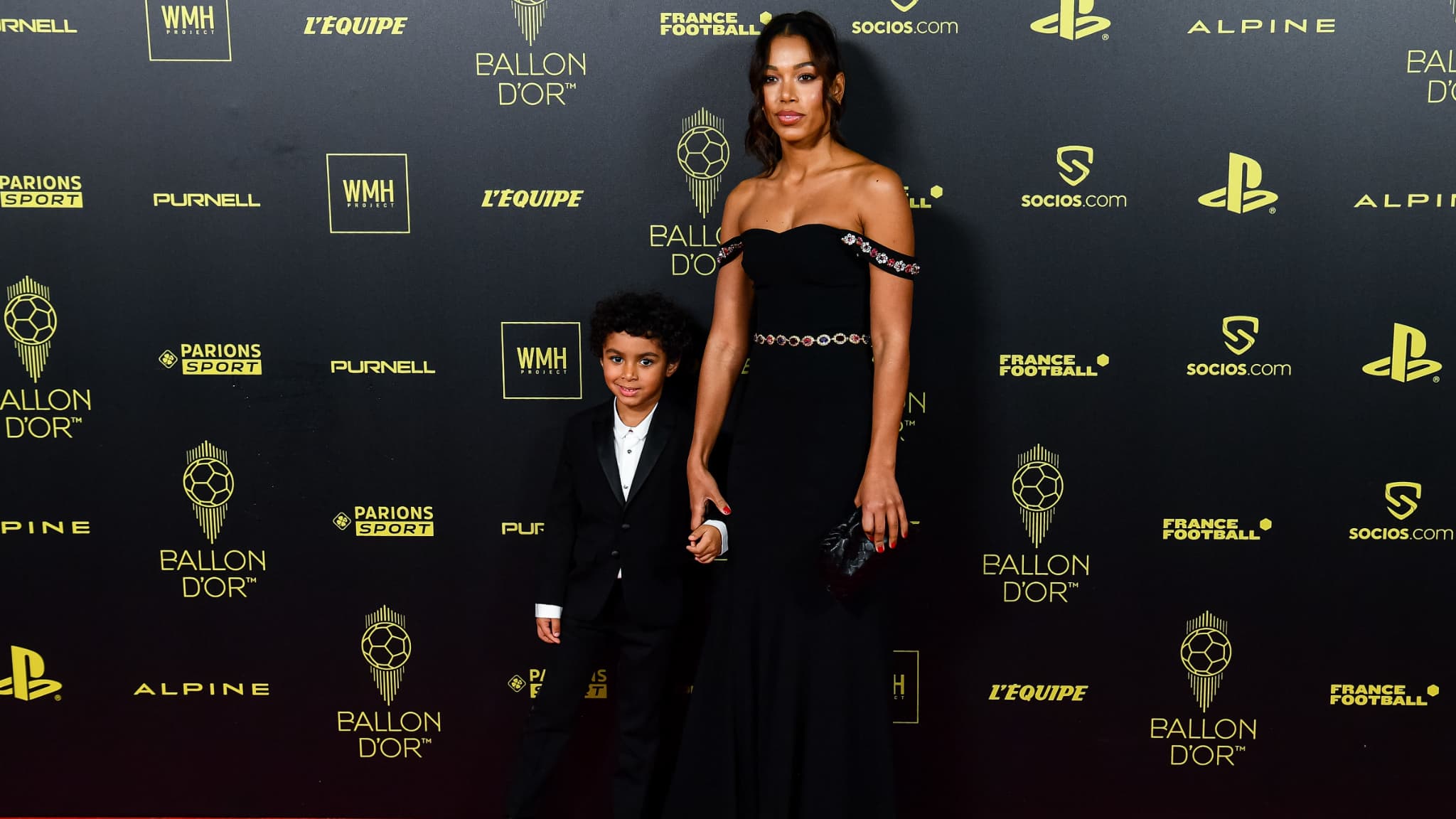 Cora Gauthier et Ibrahim, le fils de Karim Benzema