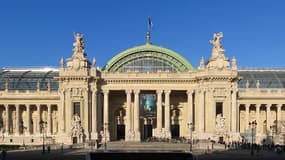 La façade principale du Grand Palais, à Paris.