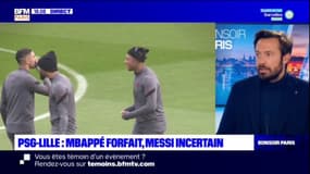 PSG-Lille: Mbappé forfait, Messi incertain