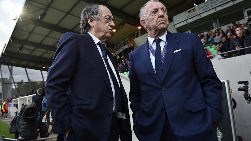 Le Graët et Aulas