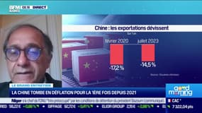 Jean-François Dimeglio (Asia Centre) : La Chine tombe en déflation pour la première fois depuis 2021 - 10/08