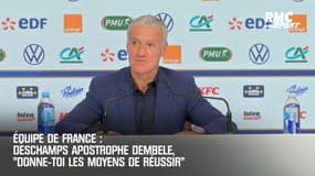 Équipe de France : Deschamps apostrophe Dembele, "Donne-toi les moyens de réussir"