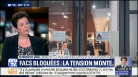 Violences à la fac de Montpellier: la ministre de l’Enseignement supérieur a lancé une "enquête administrative"