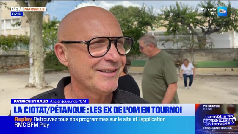 La Ciotat: des anciens de l'OM se retrouvent dans un tournoi de pétanque