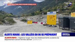 Alpes-Maritimes: les vallées se préparent aux fortes intempéries attendues dès cette nuit